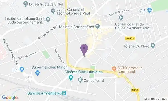 Localisation Mtre Clabault Muriel