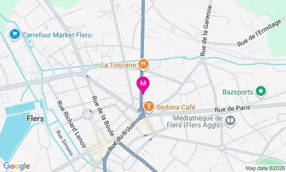 Localisation Mtre Polin Aline