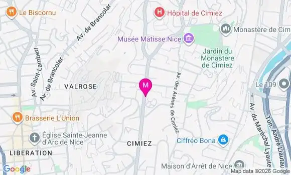 Localisation Mtre Lechevallier Nahabedian Maud