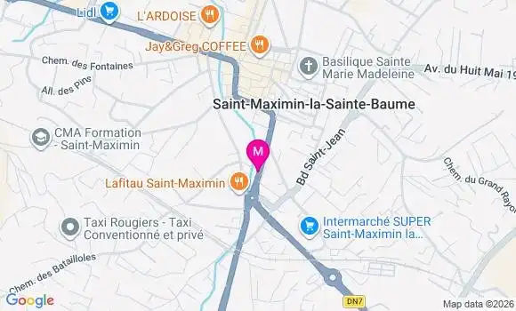 Localisation Mtre Madureira Mélanie