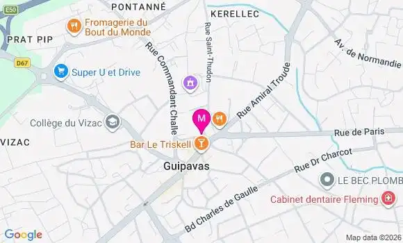 Localisation Mtre Crenn Fanny