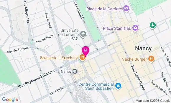 Localisation Mtre Conrad Charlotte