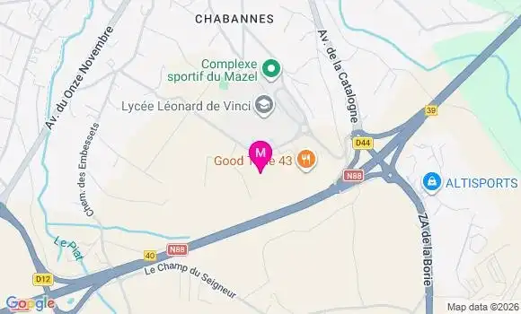 Localisation Mtre Sol Albane