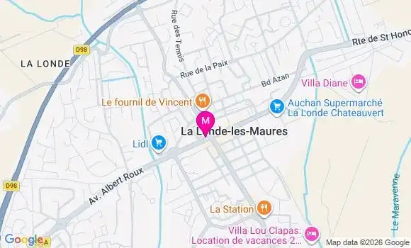 Localisation Mtre Sadurski Nathalie