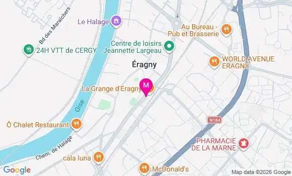 Localisation Mtre Ovarbury Muriel