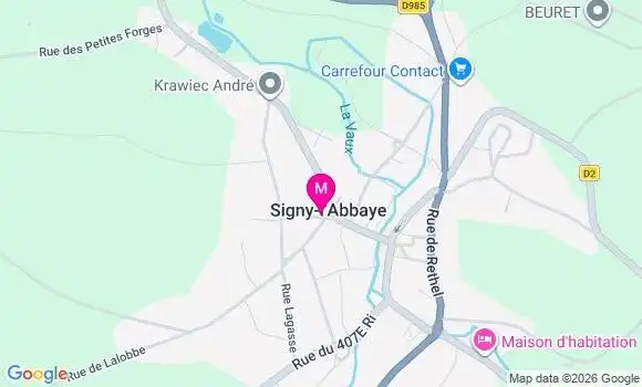 Localisation Mtre Eneau Gauthier