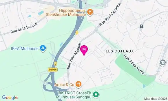 Localisation Mtre Bourquin Geoffrey