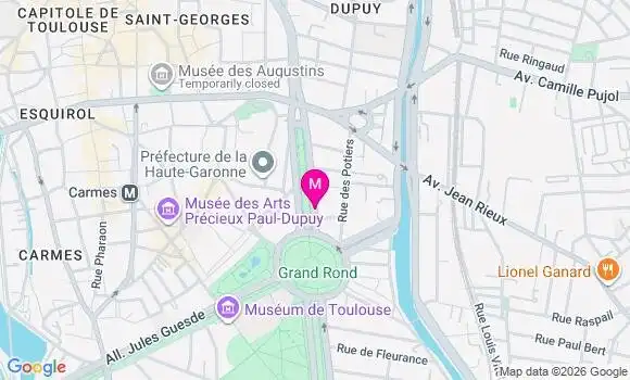 Localisation Mtre Houin Grimaud Delphine