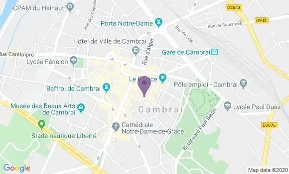 Localisation Mtre Damoisy Eric