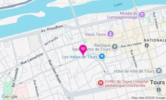 Localisation Mtre Moreau Marie