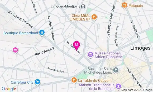 Localisation Mtre Deserier Manon