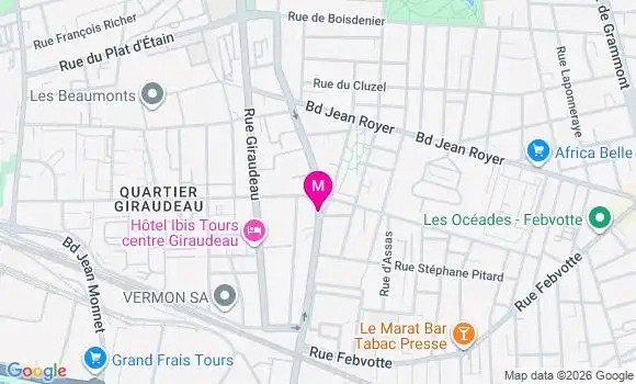 Localisation Mtre Henry Fanny