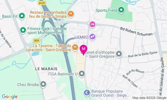 Localisation Mtre Riou Yannick
