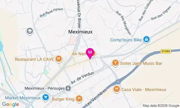 Localisation Mtre Naudin Guillaume