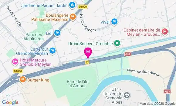 Localisation Mtre Chenal Clarisse