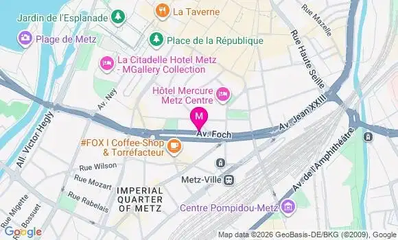 Localisation Mtre Fonck Hélène