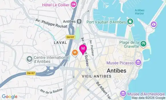 Localisation Mtre Pieffet Alex