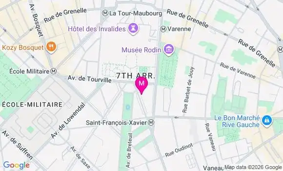Localisation Mtre Burthe Mique Sylvie