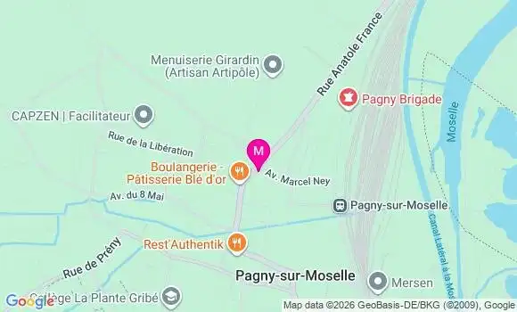 Localisation Mtre Mabille Elise