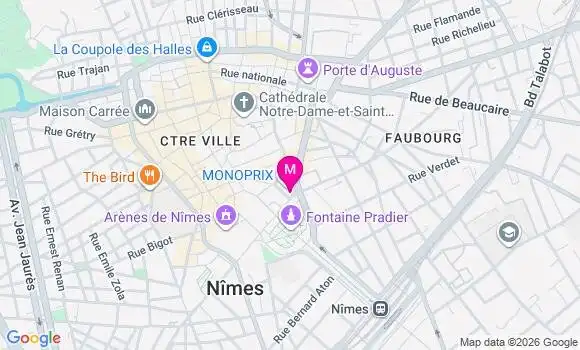 Localisation Mtre Clopeau Caroline