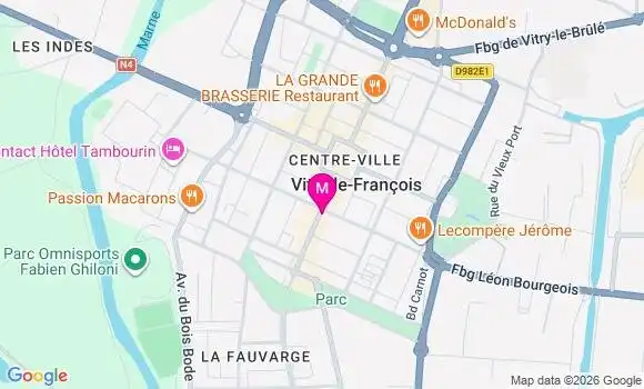 Localisation Mtre Michaud Lefévre Carole