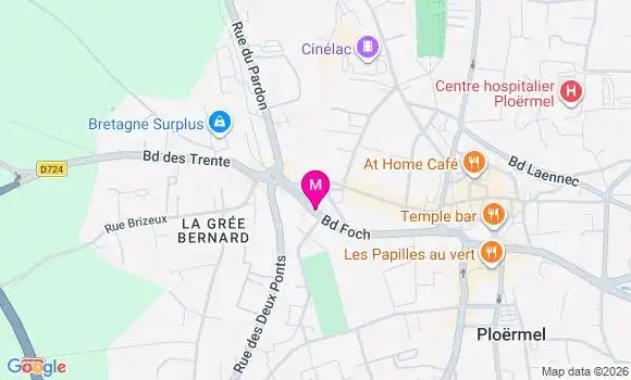 Localisation Mtre Binard Thomas