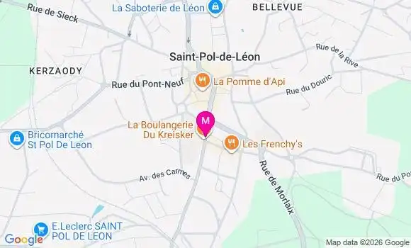 Localisation Mtre Bleunven Nicolas