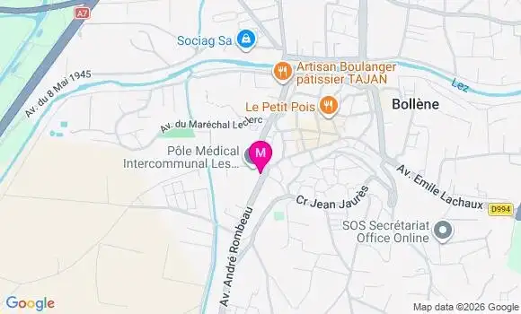 Localisation Mtre Cavailles Verbasco Karine