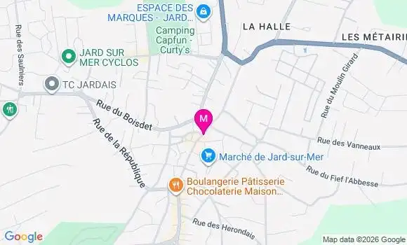 Localisation Mtre Baudillon Marc