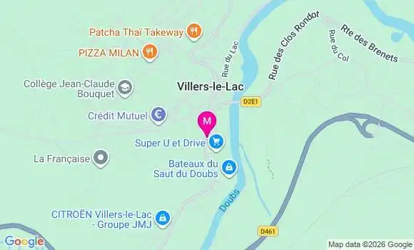 Localisation Mtre Guibert Lussane