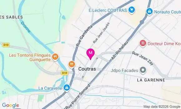 Localisation Mtre Fortin Laetitia