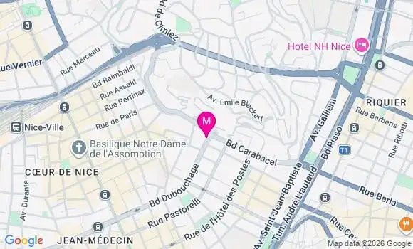 Localisation Mtre Lions Antoine