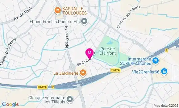 Localisation Mtre Ferré Elodie