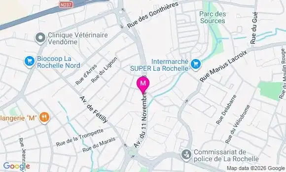 Localisation Mtre Nerbusson Anne Capucine