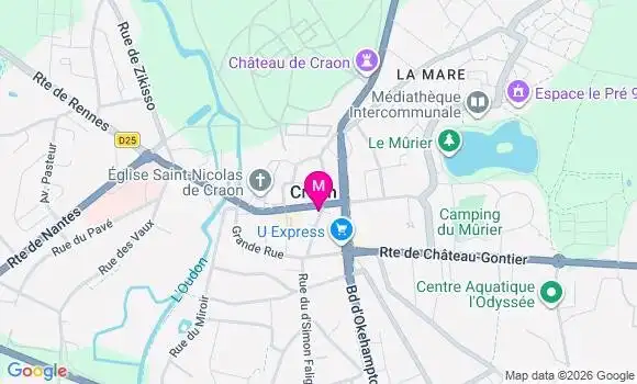 Localisation Mtre Duverneuil Lorraine