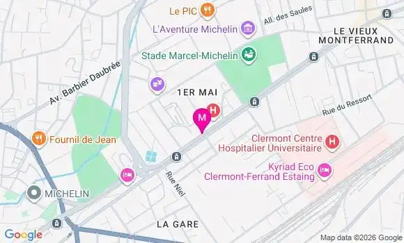 Localisation Mtre Noizat Quentin