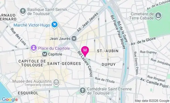 Localisation Mtre Denis Alanne
