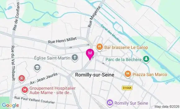 Localisation Mtre Ledeur Marcellin