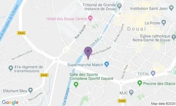 Localisation Mtre Dubrulle Jean