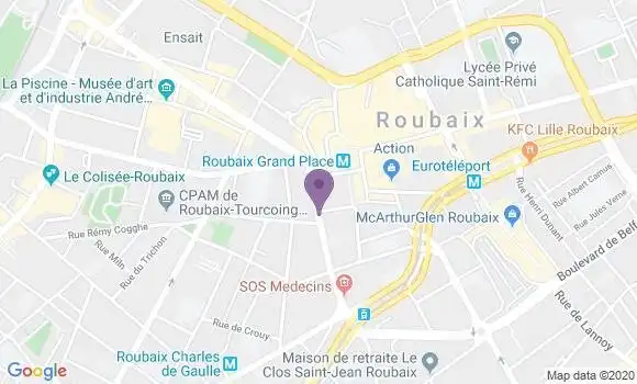 Localisation Mtre Duchange Nicolas
