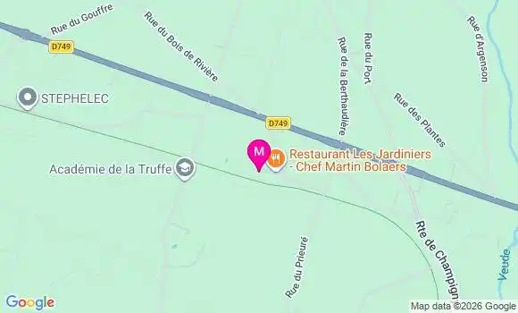 Localisation Mtre Plouzeau Aline