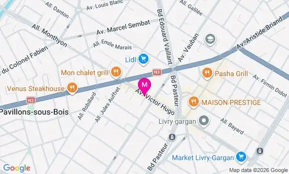Localisation Mtre Moatti Allan