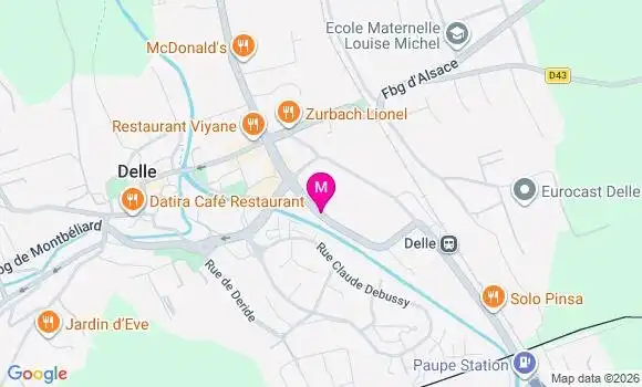 Localisation Mtre Petit Pyerre
