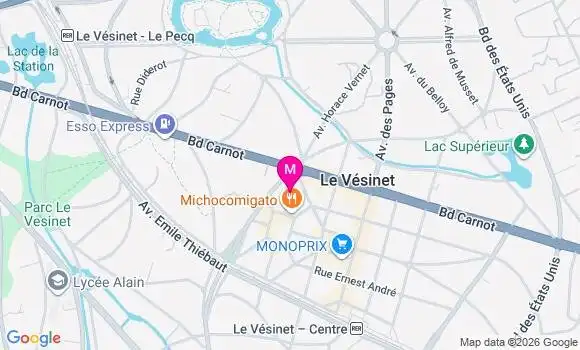 Localisation Mtre Faccin Alizée