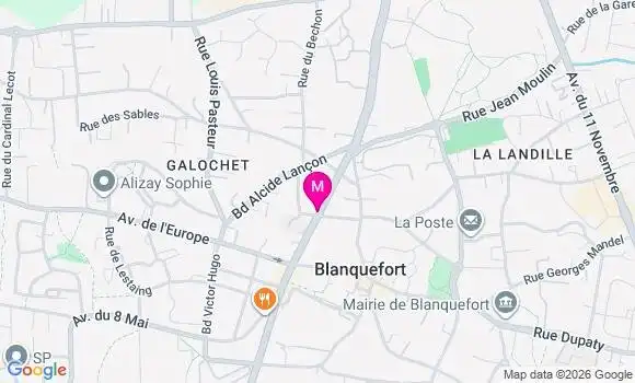 Localisation Mtre Cazaillet Constance