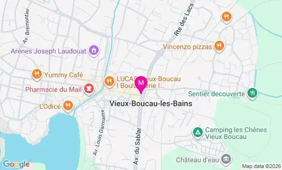 Localisation Mtre Chabannes Vincent
