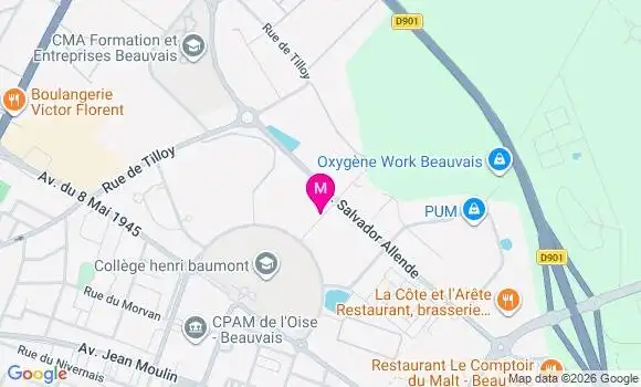 Localisation Mtre Geirnaert Sandra