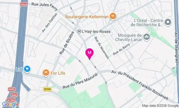 Localisation Mtre Haentjens Mathilde