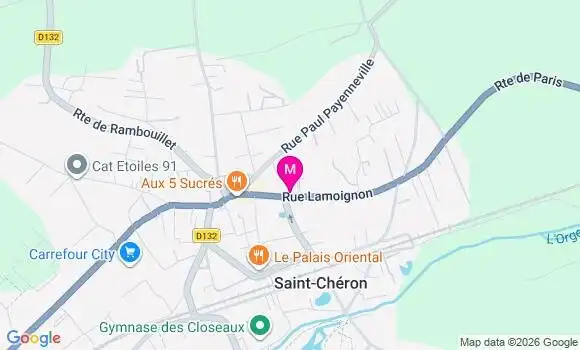 Localisation Mtre Vidal Ingrid