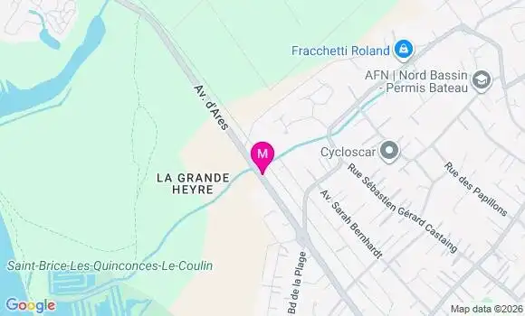 Localisation Mtre Galindo Kévin